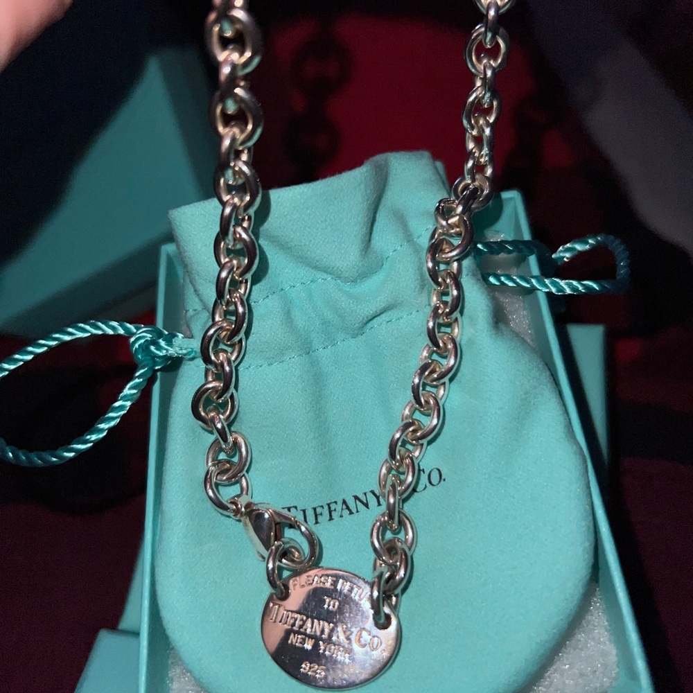 Authentic Tiffany silver necklace!